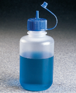 Bottle, Dropping, Polyethylene, Screw-on Cap, 30-mL